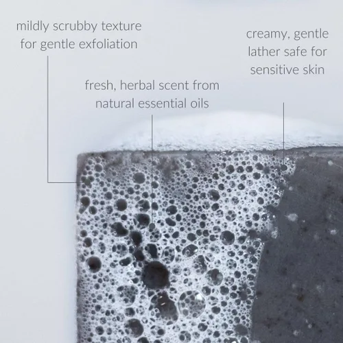 Vista 4 de Osmia Skincare - Jabón corporal natural Exfo Aceites esenciales de niaouli, citronela, suaviza la piel, belleza limpia para una piel sana