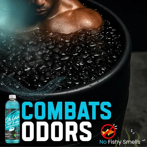 Vista 7 de Oh Yuk Tratamiento de agua fría 5 en 1 – Limpiador, clarificador, acondicionador, combate los olores, desodoriza – Cuidado de baño de hielo y bañera