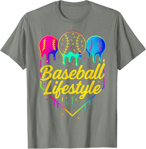 Vista 31 de Baseball Life Style 101 - Camiseta de béisbol para jóvenes