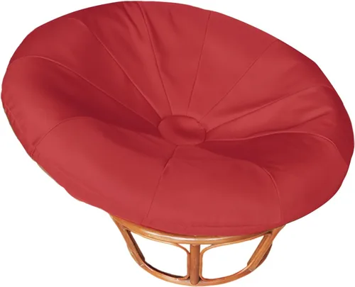 Vista 7 de Papasan - Funda de cojín para silla, cojín para interiores y exteriores, impermeable, con banda elástica diseñada para cojín Papasan