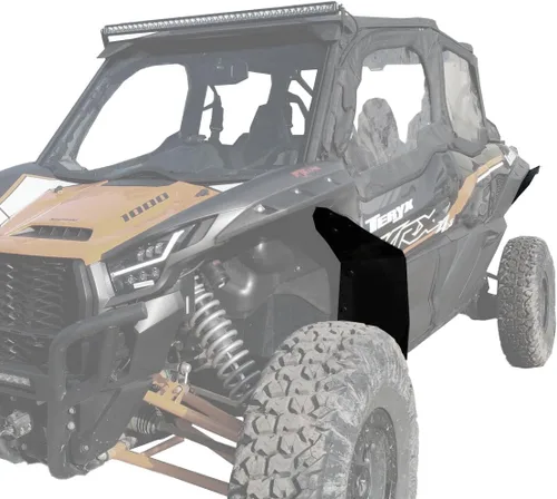 Vista 7 de MudBusters Guardabarros para Kawasaki KRX4 1000 (4 asientos) Juego de accesorios de cobertura máxima Compatible con 2023 2024 2025 2026