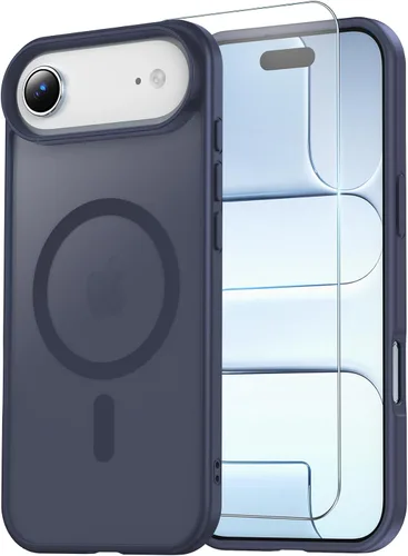 Vista 71 de Funda transparente para iPhone 11 con protector de pantalla, compatible con Magsafe, antiamarilleo, protección de grado militar, a prueba de golpes