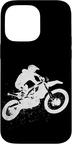 Vista 21 de iPhone 16 Dirt Bike Riding Motocross Racing Motorcycle Vintage Graphic Case