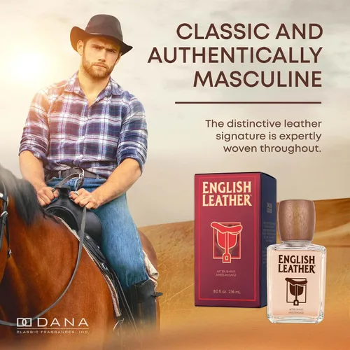 Vista 4 de English Leather Loción para después del afeitado para hombres de Dana