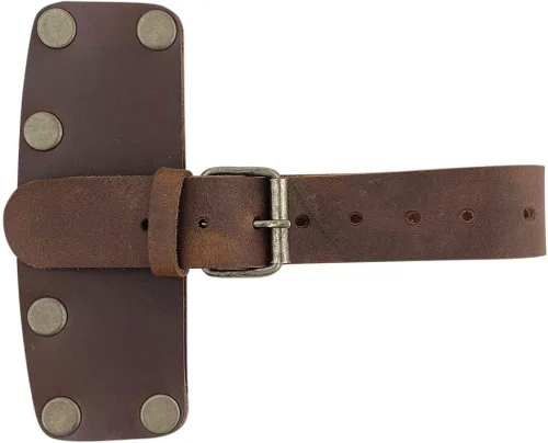 Vista 8 de Funda para cabeza de hacha de leñador hecha a mano de cuero de grano completo, funda protectora, funda de seguridad de cuchilla, accesorios