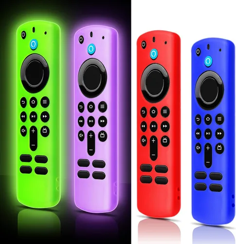 Vista 10 de （3 Pack） ONEBOM Funda Protectora de Silicona para Control Remoto, Funda de Silicona para Control Brilla en la Oscuridad