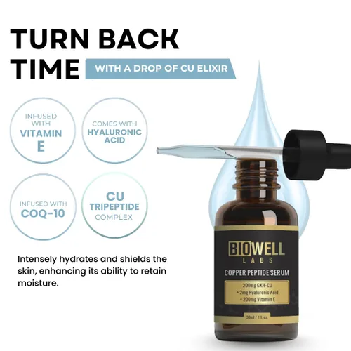 Vista 5 de CU Elixir Serum - Elixir hidratante e hidratante para cuello y cara Fórmula de uso diario para una piel suave y radiante