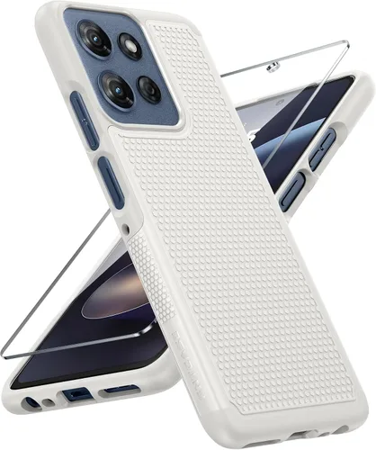 Vista 67 de FNTCASE for iPhone 17 Pro Case: Translucent Light Blue Slim Cases Compatible with MagSafe, Full Camera Protection & Tempered Glass Protector, 14FT