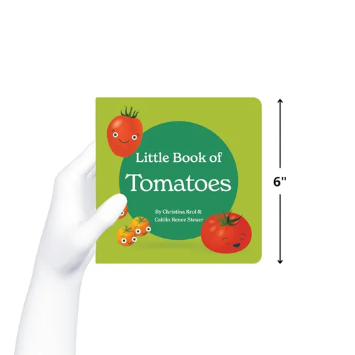 Vista 7 de Little Book of Tomatoes by Chunky Deli: A Clever Foodie Board Book for Babies and Toddlers, Unique Baby Shower Gift for New Parents Libro