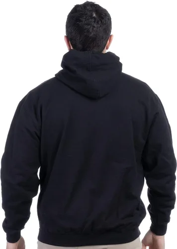 Vista 4 de Ann Arbor T-shirt Co. Beber para tres Divertida sudadera con capucha con capucha para papá nuevo padre embarazo maternidad
