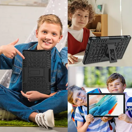 Vista 6 de ROISKIN Funda resistente a prueba de golpes de doble capa para tablet 10 2023 de 13ª generación, no para iPad Samsung de 10 pulgadas