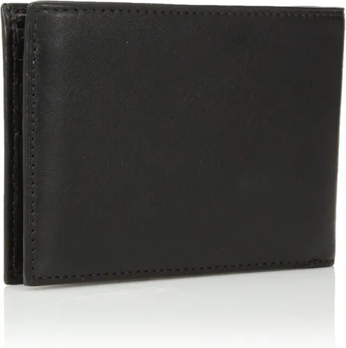 Vista 2 de Bosca Nappa Vitello Collection - Cartera de crédito con pasaporte de identificación