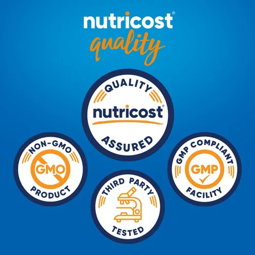 Vista 3 de Nutricost Bebida energética en polvo (uva) (60 porciones) – Suplemento preentrenamiento con sabores naturales – Sin OMG, sin gluten