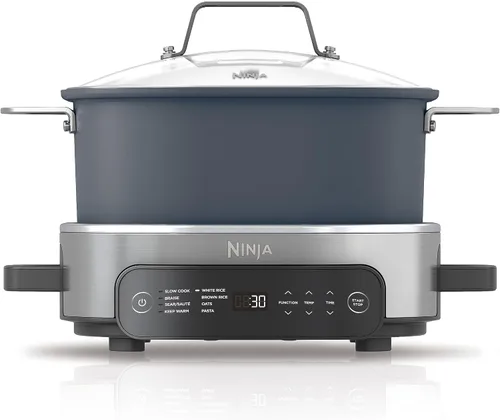 Vista 11 de Ninja® Olla Multiusos 12-en-1 PossibleCooker™ PLUS 8.5 cuartos - Cocina Múltiple Sous Vide y Fermentación Olla de Cocción Lenta, Horno Holandés