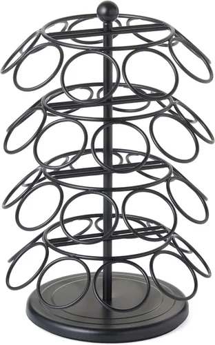 Vista 2 de Nifty – Carrusel para cápsulas de café, gira 360 grados, tabla giratoria, organizador de encimera para oficina o cocina