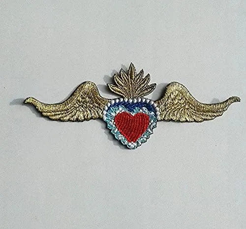 Vista 5 de Moks122(p) patch Sacred Heart milagro