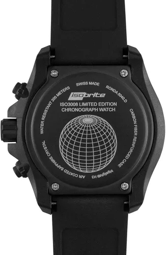 Vista 6 de Isobrite Explorer edición limitada cronógrafo reloj ISO3008