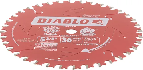 Vista 3 de Freud D0536X Diablo - Hoja de sierra inalámbrica con acabado ATB de 5-38 pulgadas y 36 dientes