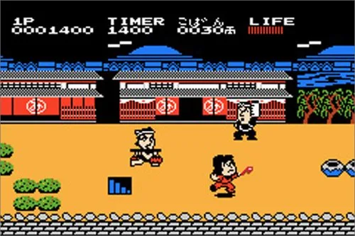Vista 5 de Famicom Mini Vol 20 Ganbare Goemon! Karakuri Douchuu