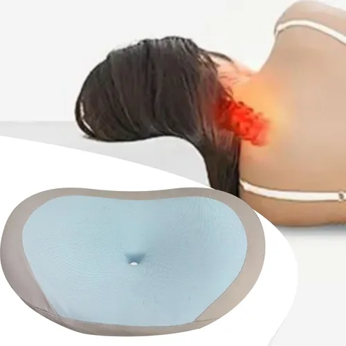 Vista 5 de Memory Foam Pillow Ergonomic Cervical Neck Pillow Head Cushion Sleeping Pillow with Removable Breathable Pillowcase for Side Back Stomach Sleepers