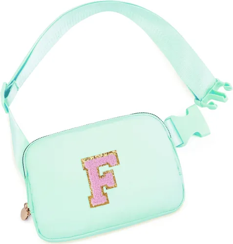 Vista 73 de Bolsa de cinturón para niñas y mujeres, bolsas cruzadas, riñonera, riñonera personalizada, Negro, Small