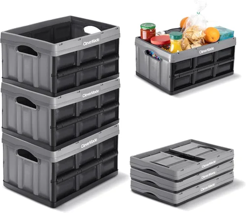 Vista 17 de Contenedor para almacenamiento plegable CleverCrates, de CleverMade
