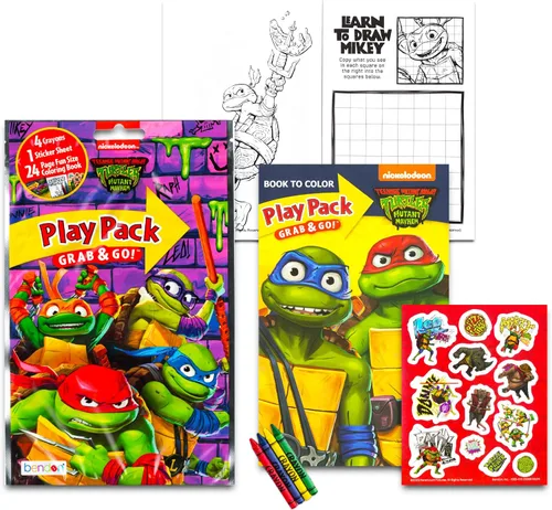 Vista 2 de Juego de 15 paquetes de juego para niños Bendon Sirven como recuerdo Libro de pagatinas para colorear con creyones para fiesta divertidos, Teenage
