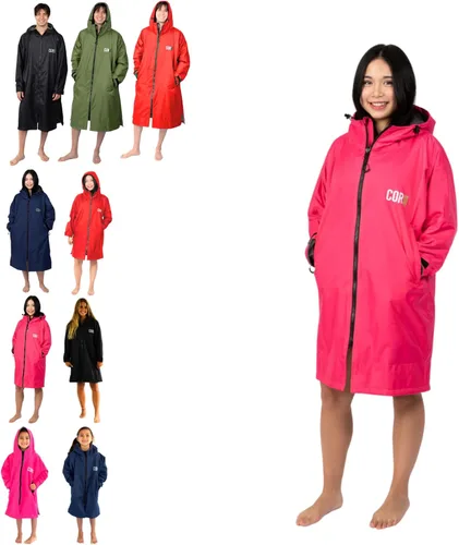 Vista 8 de COR Surf Swim Parka for Youth and Adults Heavy-Duty Weatherproof Swimming Jacket with Size Options for Men, Women and Kids