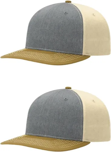 Vista 123 de Richardson 312 Gorra de béisbol ajustable con correa trasera de sarga Paquetes a granel disponibles - Talla única
