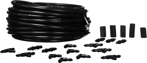 Vista 5 de Raindrip R280DT BLK 1/4-Inch by 50-Foot Negro Drip-A-Long con accesorios (paquete de 2)