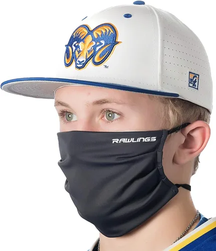 Vista 3 de Rawlings Máscara facial de rendimiento deportivo Negro