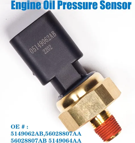 Vista 3 de 5149062AB para Dodge Ram 1500 2500 3500 Sensor de Presión de Aceite de Transmisión del Motor Wrangler Aspen Cherokee Commander Liberty VW Unidad
