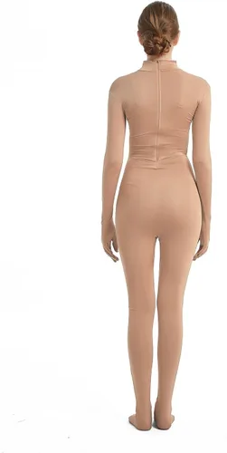 Vista 5 de Disfraz de mujer sin capucha de elastano, leotardo, traje Zentai