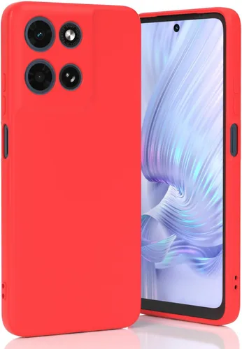 Vista 68 de Funda de silicona suave para Moto G 2026, color negro
