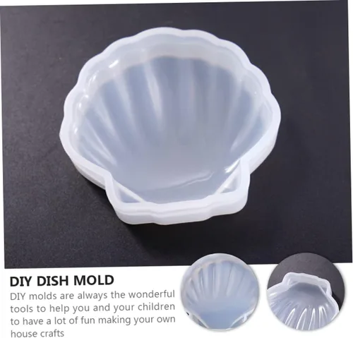 Vista 5 de Anneome Moldes de silicona únicos para caracolas de estrella de mar, seguros para hacer jabón de bricolaje para decoración