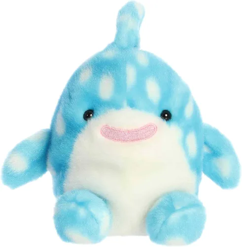 Vista 3 de Aurora Adorable Palm Pals Dottie Whale Shark - Divertido peluche coleccionable para niños y adultos coleccionistas, perfecto para decorar