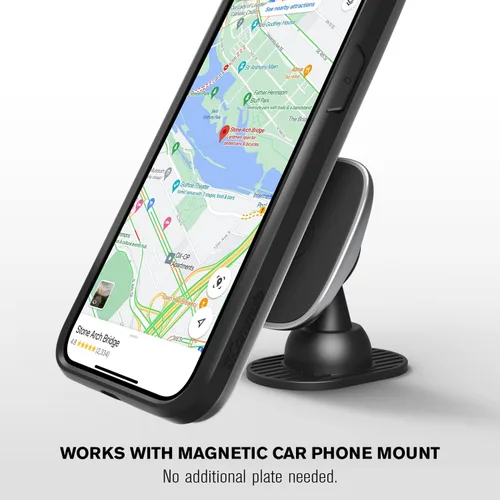 Vista 7 de VENA vCommute Funda tipo cartera compatible con Apple iPhone 14 (15.5 cm), funda de cuero con tapa plegable, tarjetero con función de soporte
