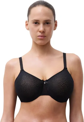 Vista 16 de Chantelle Minimizador C Magnifique Sin Costuras Sin Forro para Mujer 11 Nero - Negro