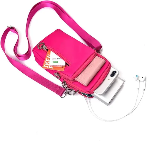 Vista 5 de Funda cruzada para mujer para iPhone 12, 13 Mini, 13 Pro Max, BLU G90 Pro, G9 Pro, G91 Pro, S