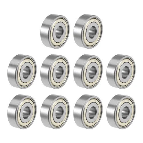 Vista 17 de uxcell R1212ZZ Rodamiento de bolitas profundo del surco 1/2-inchx3/4-inchx5/32-inch blindado Z2 rodamientos de palanca 10pcs