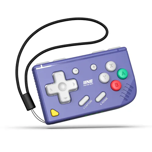 Vista 10 de IINE Mini Retro Game Controller, Pocket-Size Wireless Mini Game Controller with Keychain Design, Portable Travel Controller for Mobile & PC Gaming