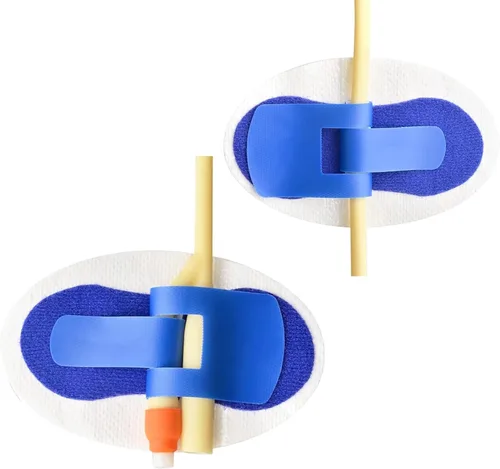Vista 11 de Dispositivo de estabilización del catéter de Foley, adhesivo autoajustable para tubo de catéter, soporte adhesivo para bolsa de pierna urinaria