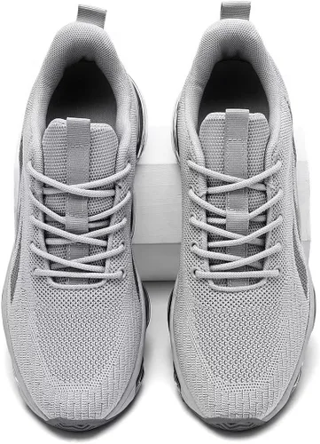 Vista 7 de Zapatillas de correr para hombre con cojín de aire, zapatillas de deporte de moda, informales, tenis, caminar, atléticos, zapatillas para hombre