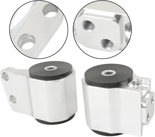 Vista 6 de Silscvtt Reemplazo de montaje de motor Billet para Honda Civic Si Coupe Sedan 2 puertas 2006-2011