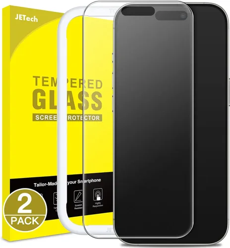 Vista 16 de JETech Protector de pantalla para iPhone 8 Plus y iPhone 7 Plus, 5.5 pulgadas, película de vidrio templado, paquete de 3