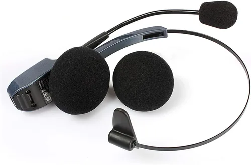 Vista 4 de Almohadillas de espuma compatibles con VXI BlueParrott B250-XT Plus B250XT B150 Kit de almohadillas de repuesto para auriculares/micrófono, 6 piezas