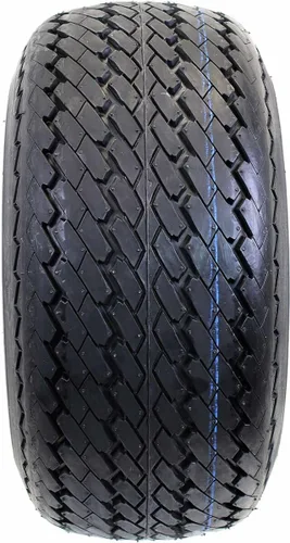Vista 6 de Ensamblaje de carrito de golf estándar Topspin de 8 pulgadas con neumático de diente de sierra y rueda de acero - Se vende como una unidad