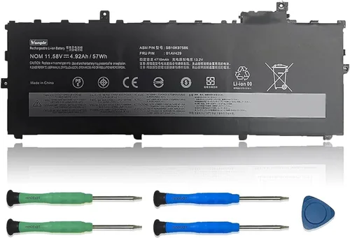 Vista 16 de L17M3P51 01AV446 - Batería de repuesto para laptop Lenovo ThinkPad E480 E485 E495 E580 E585 Series Notebook SB10K97607 L17C3P51 SB10K97609 01AV448