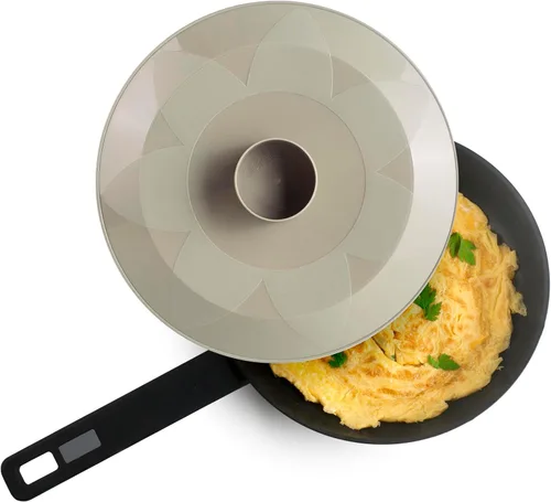 Vista 3 de IBILI - Tapa giratoria para tortilla, 11.6 in, color aleatorio