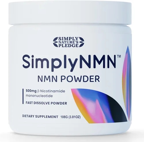 Vista 10 de Simply Nature's Pledge 3.81 oz NMN en polvo, disolución rápida, 500 mg